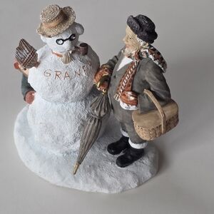 Saturday Evening Post, Norman Rockwell Scene, Figurine By David Grossman